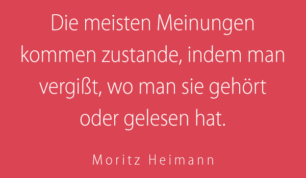 Reprivatisiert die Meinung und beschützt sie!