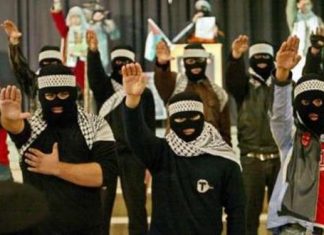 Heiko Maas: mit Blindheit gegen Unwissen und Antisemitismus Hamas-Kämpfer, Foto: www.honestlyconcerned.info