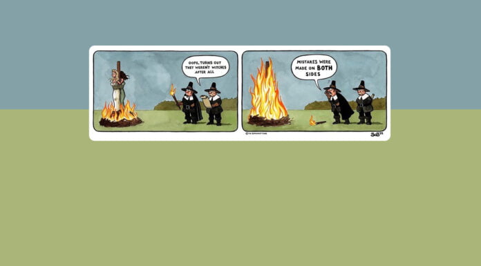 Die Legende von den Fehlern auf beiden Seiten