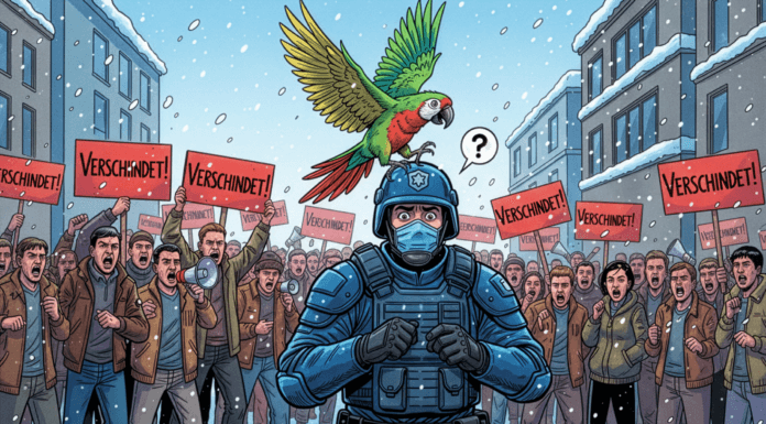 Von Papageien, ihren Trainern und scharfer Munition